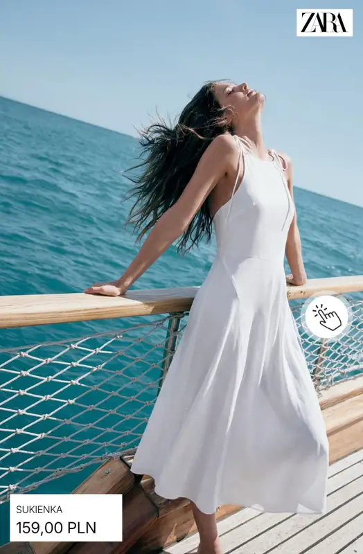 Zara - gazetka promocyjna Sukienki na lato od środy 01.07  - strona 11