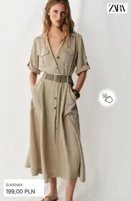 Zara - gazetka promocyjna Sukienki na lato od środy 01.07  - strona 13