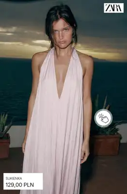 Zara - gazetka promocyjna Sukienki na lato od środy 01.07  - strona 9