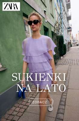 Zara - gazetka promocyjna Sukienki na lato od środy 01.07 