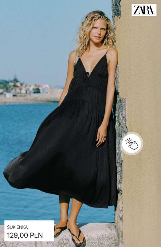 Zara - gazetka promocyjna Sukienki na lato od środy 01.07  - strona 4
