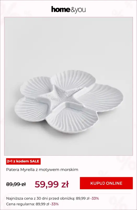 home&you - gazetka promocyjna 2+1 za grosz SALE od wtorku 30.06 do czwartku 02.07 - strona 11