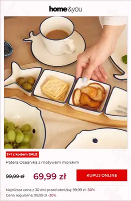 home&you - gazetka promocyjna 2+1 za grosz SALE od wtorku 30.06 do czwartku 02.07 - strona 2