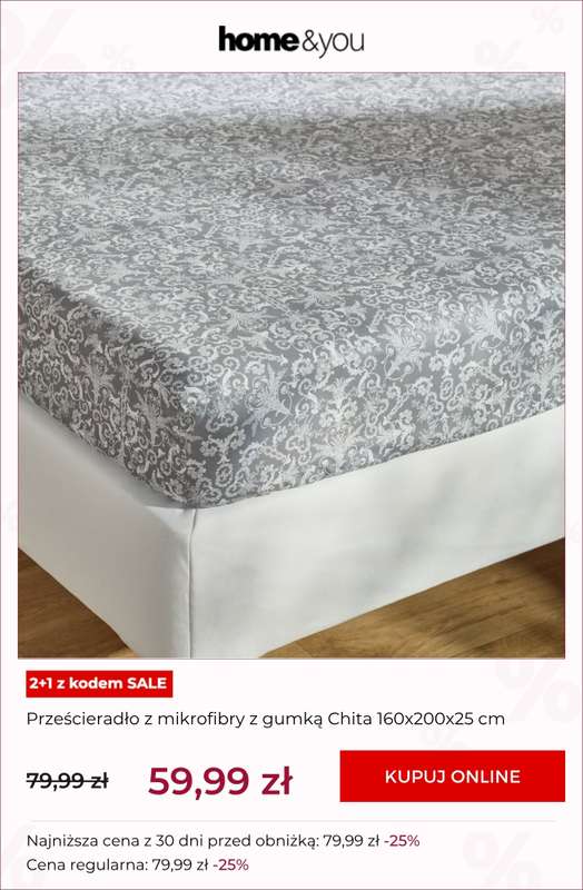 home&you - gazetka promocyjna 2+1 za grosz SALE od wtorku 30.06 do czwartku 02.07 - strona 14
