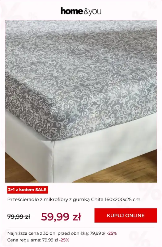 home&you - gazetka promocyjna 2+1 za grosz SALE od wtorku 30.06 do czwartku 02.07 - strona 14