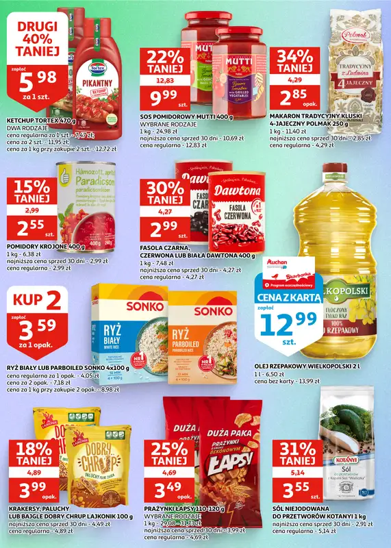 Auchan - gazetka promocyjna Gazetka Zielona Góra I Promocje gorące jak lato! od środy 01.07 do wtorku 14.07 - strona 13