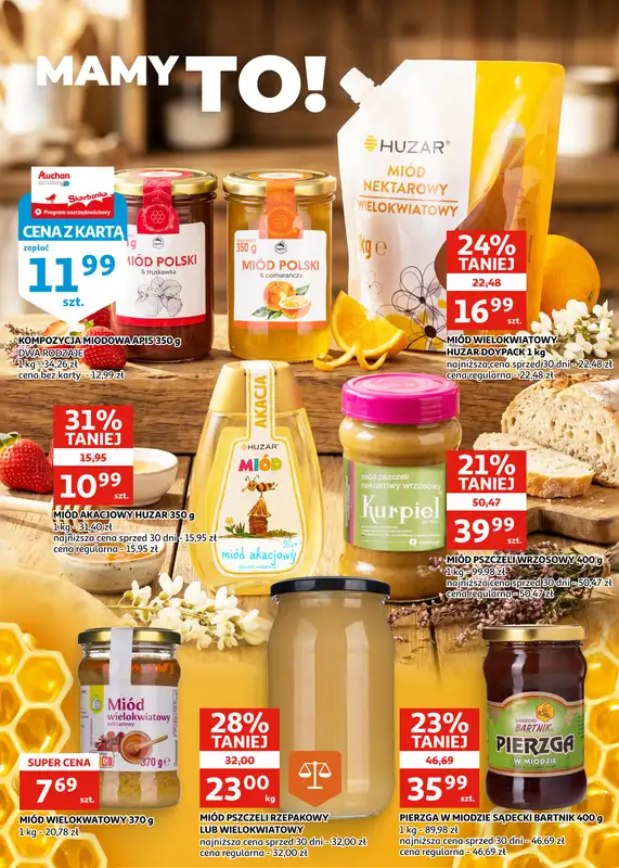 Auchan - gazetka promocyjna Gazetka Zielona Góra I Promocje gorące jak lato! od środy 01.07 do wtorku 14.07 - strona 15