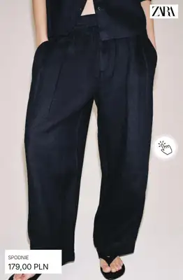 Zara - gazetka promocyjna Lniane spodnie od czwartku 02.07  - strona 6