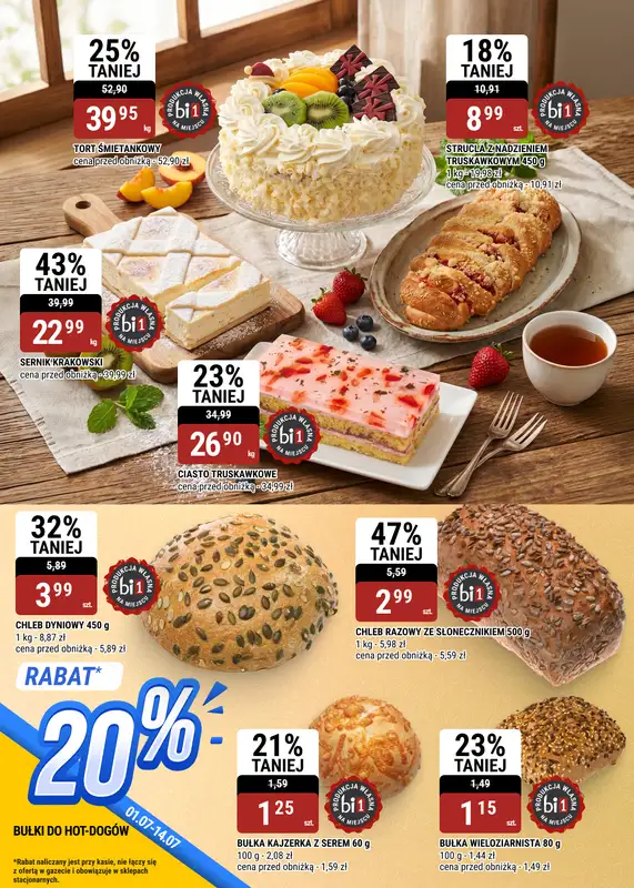bi1 - gazetka promocyjna Gazetka Ełk I Promocje gorące jak lato! od środy 01.07 do wtorku 14.07 - strona 6