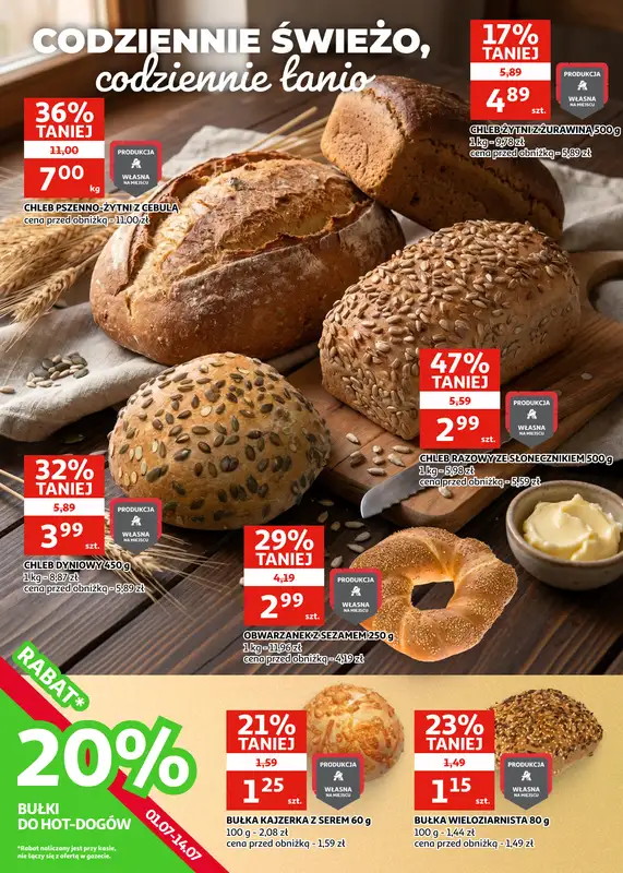 Auchan - gazetka promocyjna Gazetka Racibórz I Promocje gorące jak lato! od środy 01.07 do wtorku 14.07 - strona 8