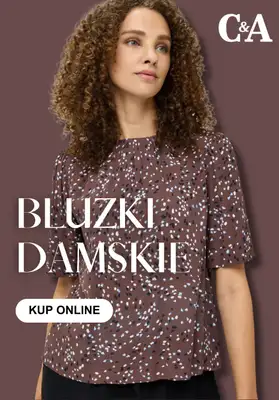 C&A - gazetka promocyjna Bluzki damskie od wtorku 30.06 