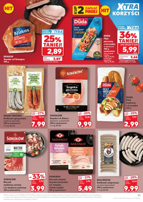 Kaufland - gazetka promocyjna Gazetka Tygodnia od czwartku 02.07 do środy 08.07 - strona 41