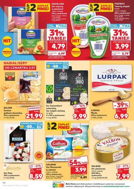 Kaufland - gazetka promocyjna Gazetka Tygodnia od czwartku 02.07 do środy 08.07 - strona 44
