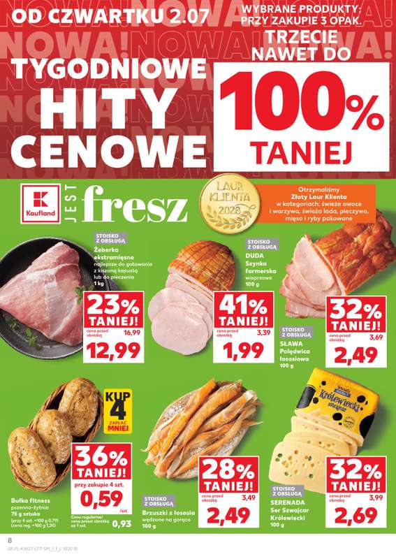 Kaufland - gazetka promocyjna Gazetka Tygodnia od czwartku 02.07 do środy 08.07 - strona 8