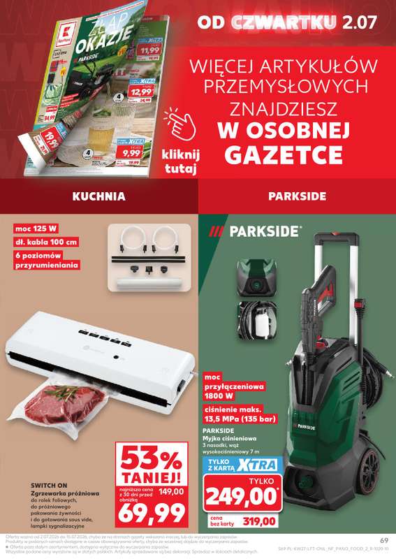 Kaufland - gazetka promocyjna Gazetka Tygodnia od czwartku 02.07 do środy 08.07 - strona 69