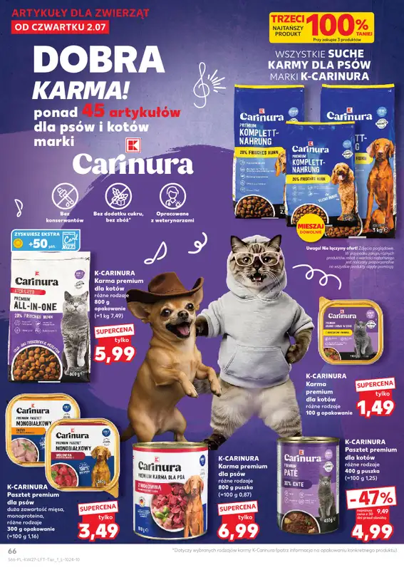 Kaufland - gazetka promocyjna Gazetka Tygodnia od czwartku 02.07 do środy 08.07 - strona 66
