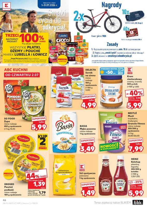 Kaufland - gazetka promocyjna Gazetka Tygodnia od czwartku 02.07 do środy 08.07 - strona 46