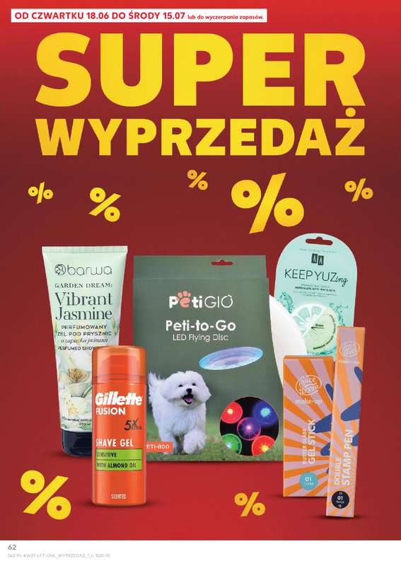 Kaufland - gazetka promocyjna Gazetka Tygodnia od czwartku 02.07 do środy 08.07 - strona 62