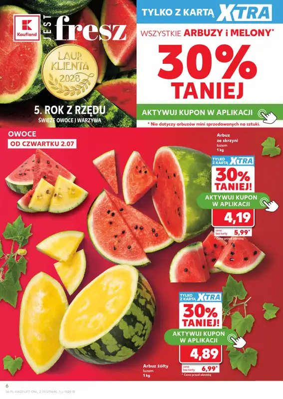 Kaufland - gazetka promocyjna Gazetka Tygodnia od czwartku 02.07 do środy 08.07 - strona 6