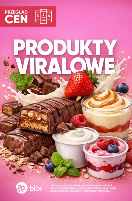 Biedronka - gazetka promocyjna Produkty VIRALOWE - przegląd cen  