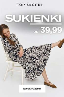 Top Secret - gazetka promocyjna Sukienki na lato już od 39,99 zł od wtorku 30.06 do czwartku 09.07