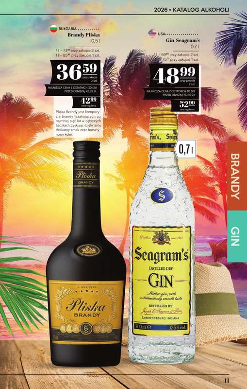POLOmarket - gazetka promocyjna Katalog alkoholi  do środy 15.07 - strona 11