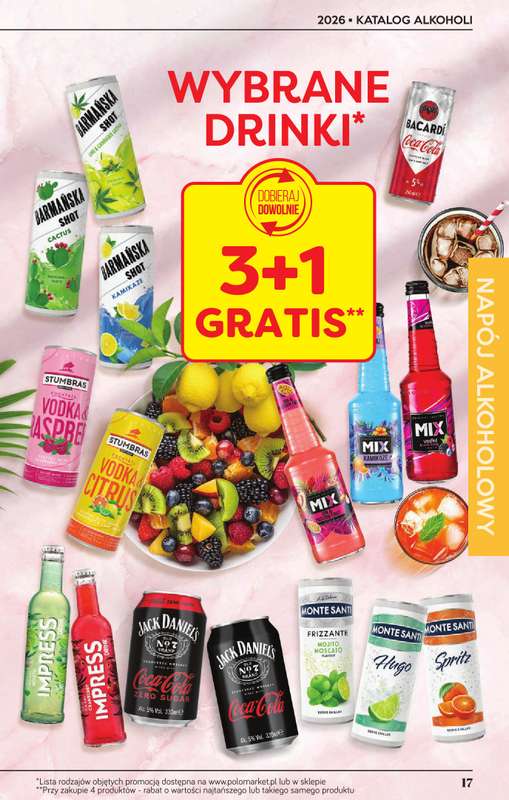 POLOmarket - gazetka promocyjna Katalog alkoholi  do środy 15.07 - strona 17