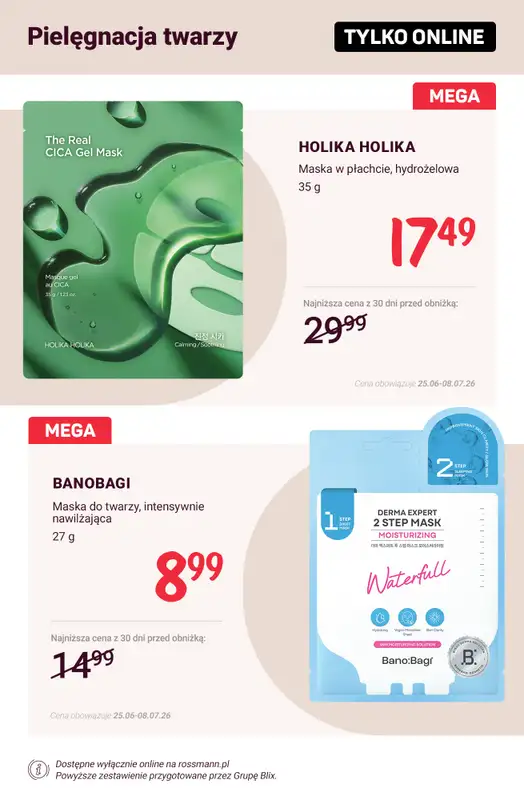 Rossmann - gazetka promocyjna Promocje TYLKO ONLINE! od wtorku 30.06 do środy 08.07 - strona 7