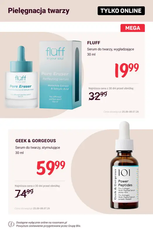 Rossmann - gazetka promocyjna Promocje TYLKO ONLINE! od wtorku 30.06 do środy 08.07 - strona 8