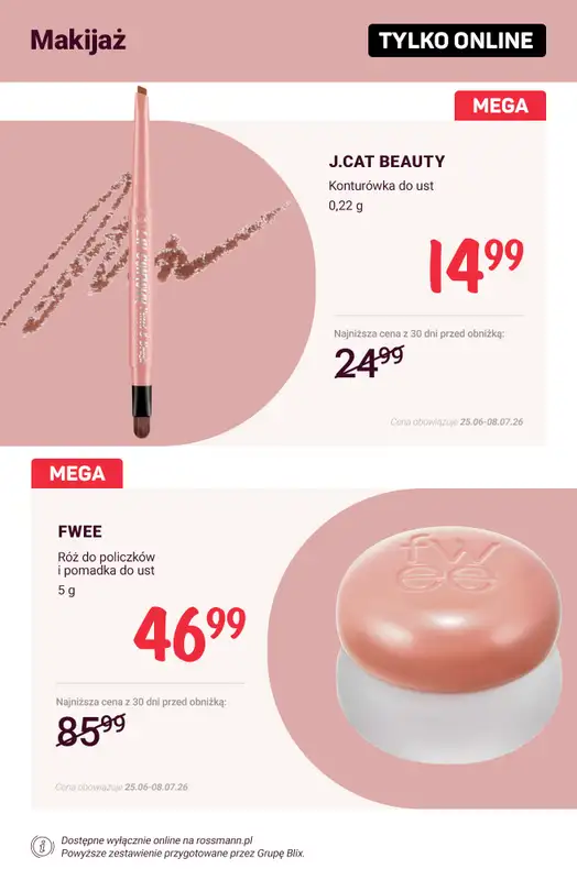 Rossmann - gazetka promocyjna Promocje TYLKO ONLINE! od wtorku 30.06 do środy 08.07 - strona 5