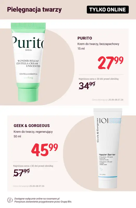 Rossmann - gazetka promocyjna Promocje TYLKO ONLINE! od wtorku 30.06 do środy 08.07 - strona 6