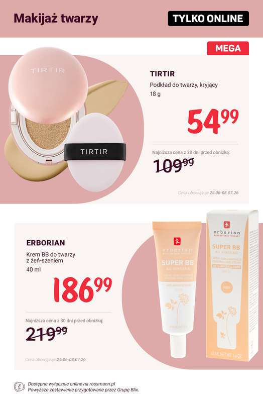 Rossmann - gazetka promocyjna Promocje TYLKO ONLINE! od wtorku 30.06 do środy 08.07 - strona 3