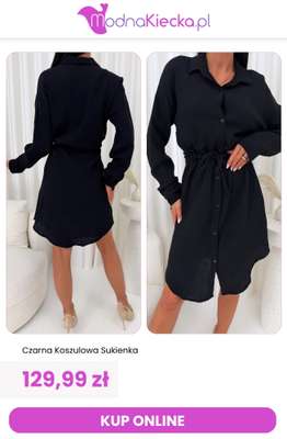 Modna Kiecka - gazetka promocyjna Sukienki koszulowe od wtorku 30.06  - strona 3