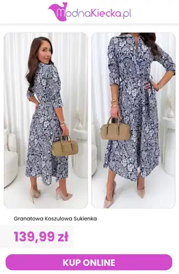 Modna Kiecka - gazetka promocyjna Sukienki koszulowe od wtorku 30.06  - strona 11