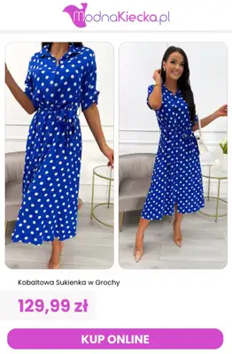 Modna Kiecka - gazetka promocyjna Sukienki koszulowe od wtorku 30.06  - strona 7