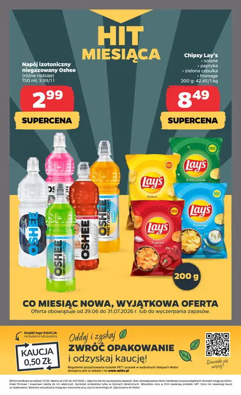 Netto - gazetka promocyjna Gazetka Spożywcza od czwartku 02.07 do soboty 04.07 - strona 20