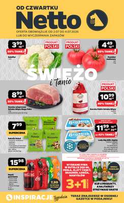 Netto - gazetka promocyjna Gazetka Spożywcza od czwartku 02.07 do soboty 04.07