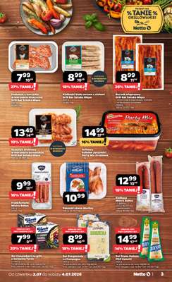 Netto - gazetka promocyjna Gazetka Spożywcza od czwartku 02.07 do soboty 04.07 - strona 3