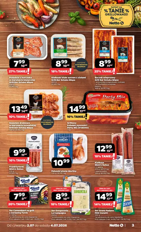 Netto - gazetka promocyjna Gazetka Spożywcza   - strona 3