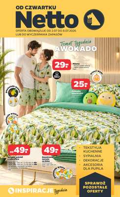 Netto - gazetka promocyjna Inspiracje tygodnia Awokado  do środy 08.07