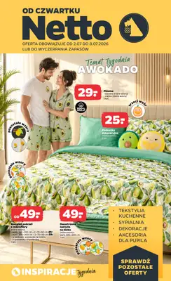 Netto - gazetka promocyjna Inspiracje tygodnia Awokado  do środy 08.07