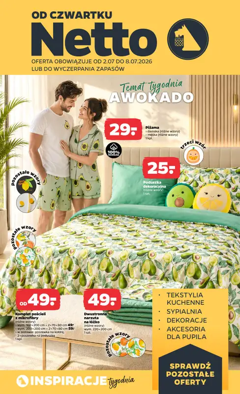 Netto - gazetka promocyjna Inspiracje tygodnia Awokado  