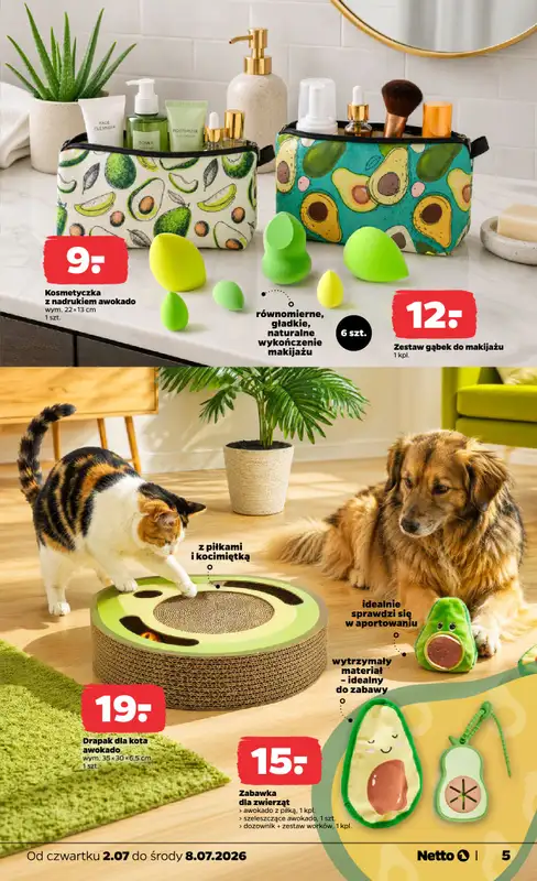 Netto - gazetka promocyjna Inspiracje tygodnia Awokado  do środy 08.07 - strona 5