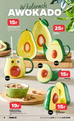 Netto - gazetka promocyjna Inspiracje tygodnia Awokado  do środy 08.07 - strona 4