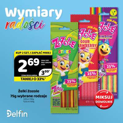 Delfin - gazetka promocyjna Plakat promocyjny od wtorku 30.06 do wtorku 30.06