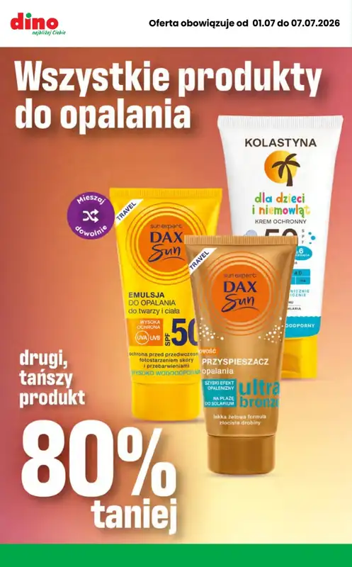 Dino - gazetka promocyjna Najlepsze promocje! od środy 01.07 do wtorku 07.07 - strona 5