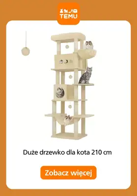 Temu - gazetka promocyjna Artykuły dla zwierząt od wtorku 30.06  - strona 4