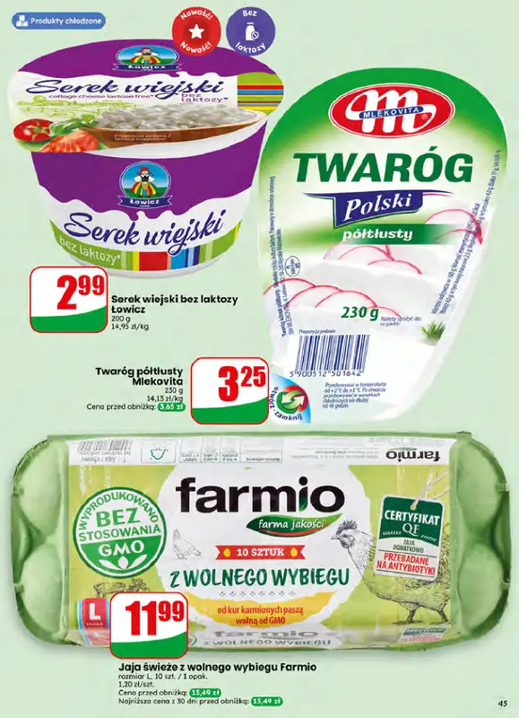 Dino - gazetka promocyjna Gazetka 27 / 2026 od środy 01.07 do wtorku 07.07 - strona 45