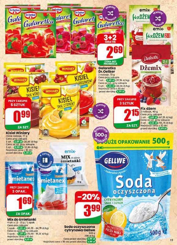 Dino - gazetka promocyjna Gazetka 27 / 2026 od środy 01.07 do wtorku 07.07 - strona 15