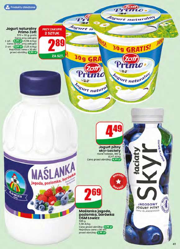 Dino - gazetka promocyjna Gazetka 27 / 2026 od środy 01.07 do wtorku 07.07 - strona 41